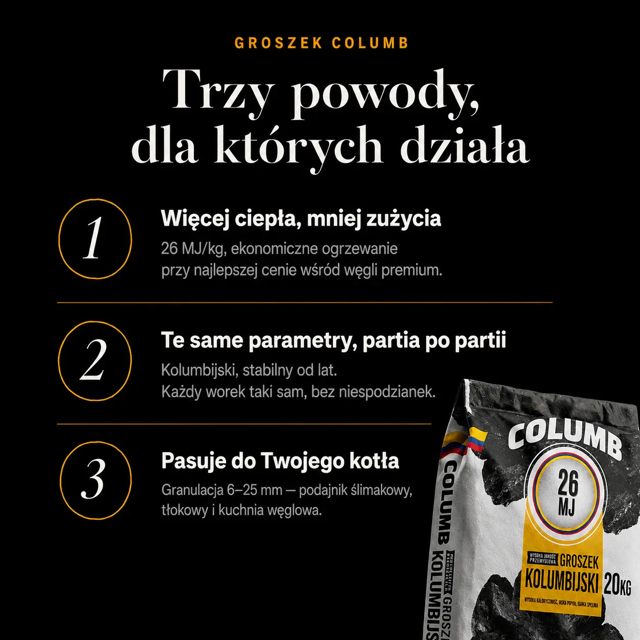 Trzy powody, dla których działa