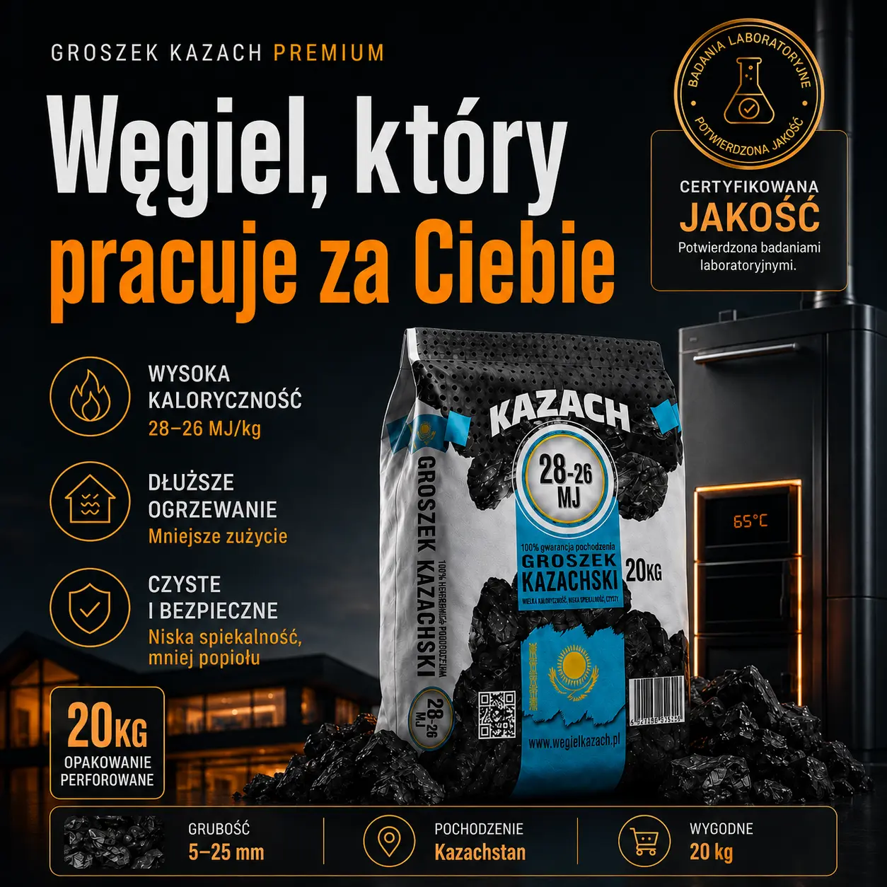 Węgiel, który pracuje za Ciebie